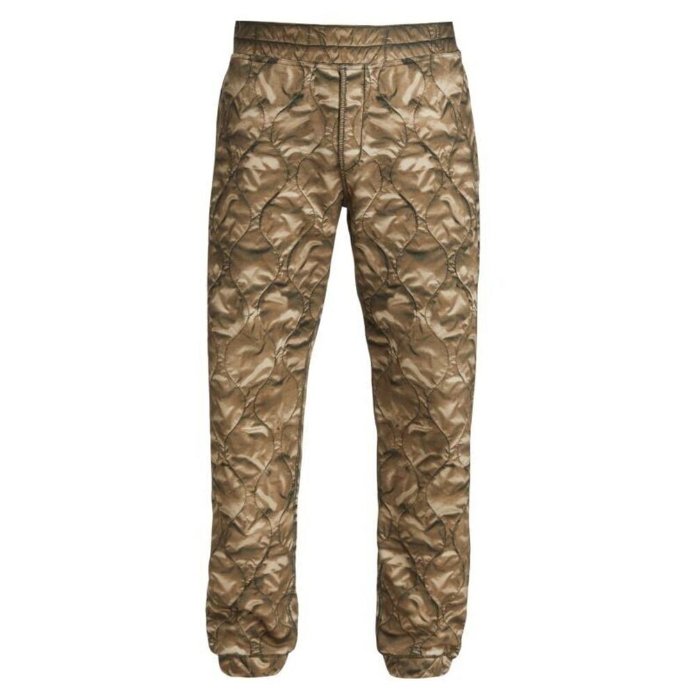 $225 Mens rag & bone Photo Reel Quilted Jogger Pants Army Green SMALL